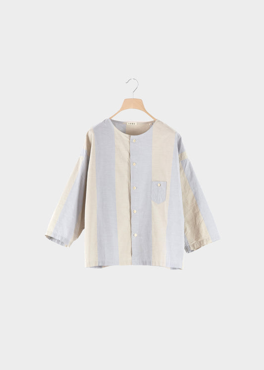 SHELDON Shirt | Dusty Stripe Wide