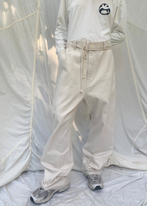 TIMOTHY Trousers | Natural Seeded Denim | last one