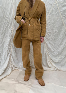 TIMOTHY Trousers | Gold Clay