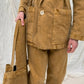 TIMOTHY Trousers | Gold Clay