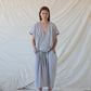 DANTE Dress | Dusty Stripe Fine
