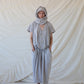 DANTE Dress | Dusty Stripe Fine