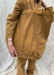 BASKET Bag | Gold Clay
