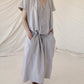 DANTE Dress | Dusty Stripe Fine