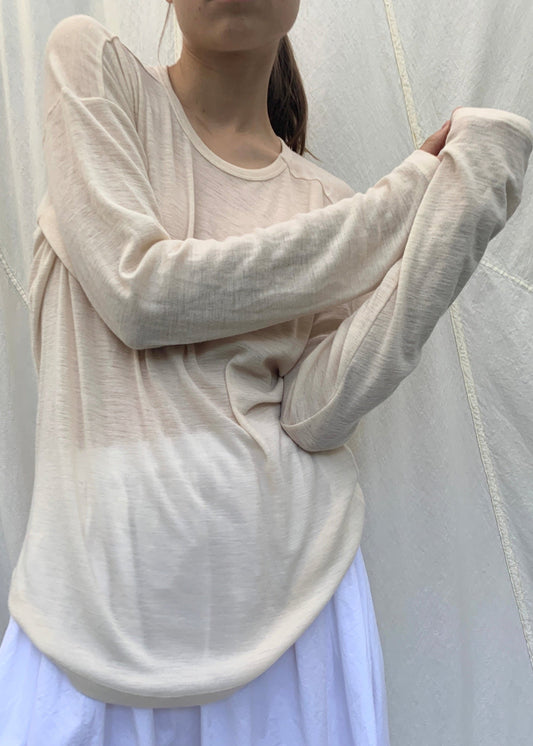 LUNO Longsleeve | Natural Wool