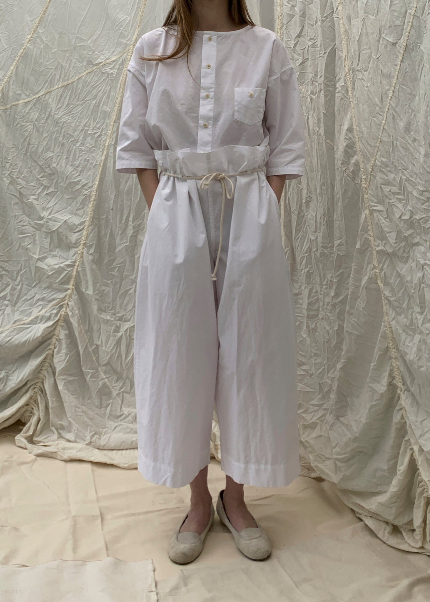 TUCKER Trousers | White