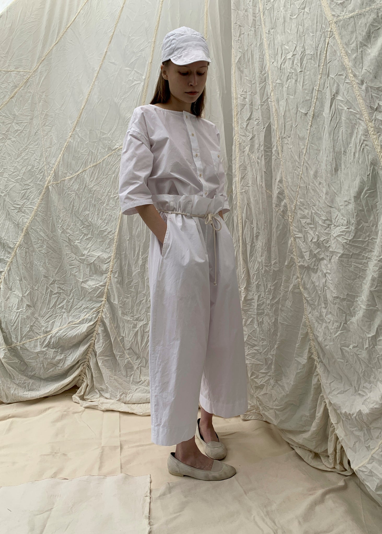 TUCKER Trousers | White