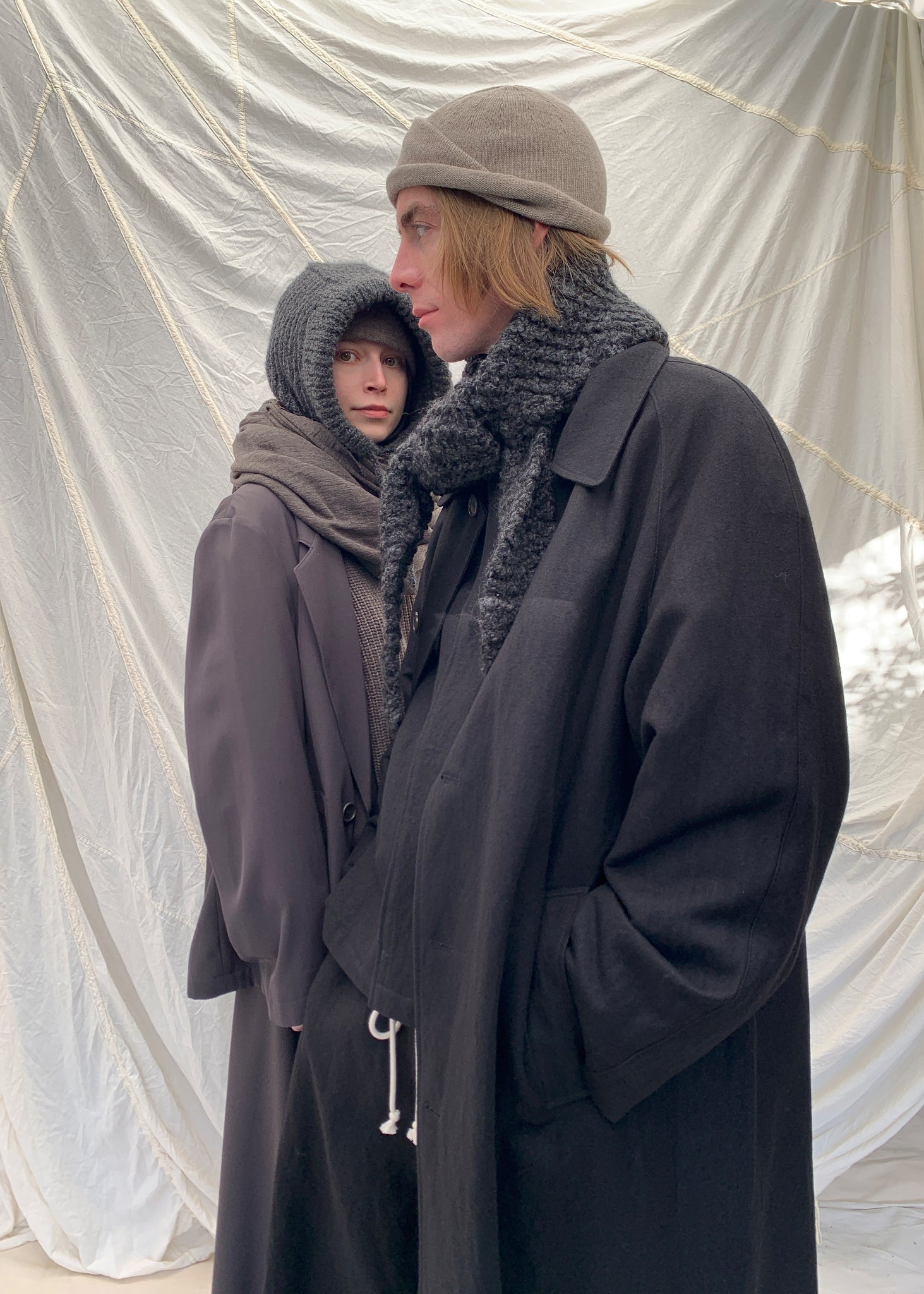 SAFRON Scarf | Charcoal