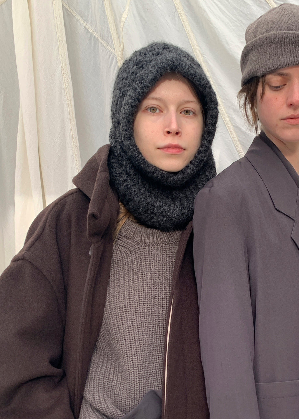 BRUNA Balaclava | Charcoal