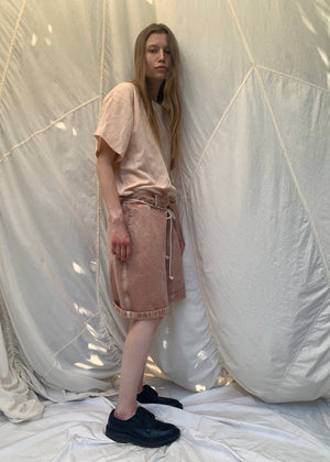 SHINE Shorts | Rose Clay Denim | last one