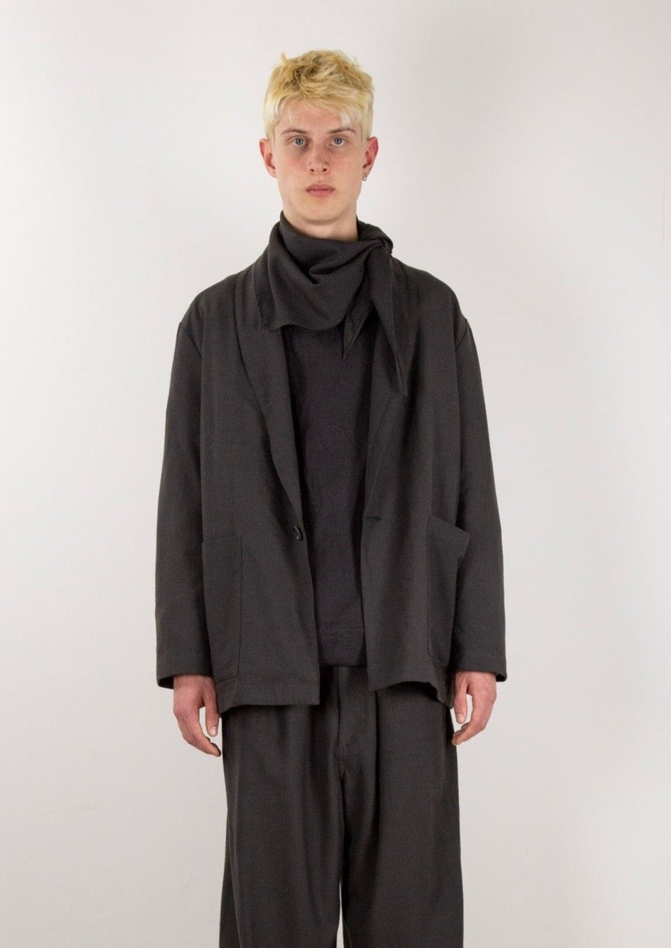 YOYOGI Jacket | Off Black Wool