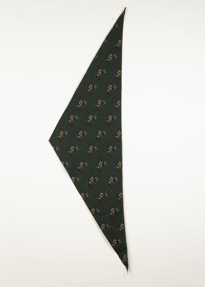 SAFRON Scarf | Cotton Off Black Floral | last one