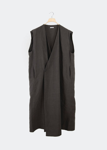 WYATT  Waistcoat | Ebony | Last one