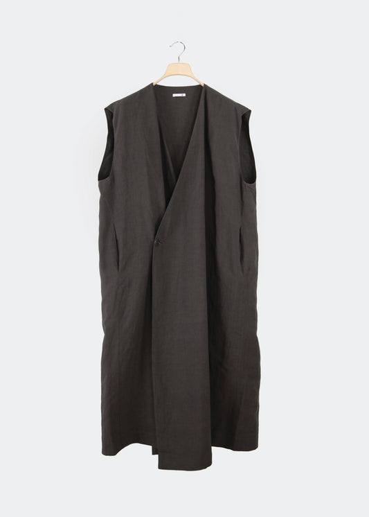 WYATT  Waistcoat | Ebony | Last one