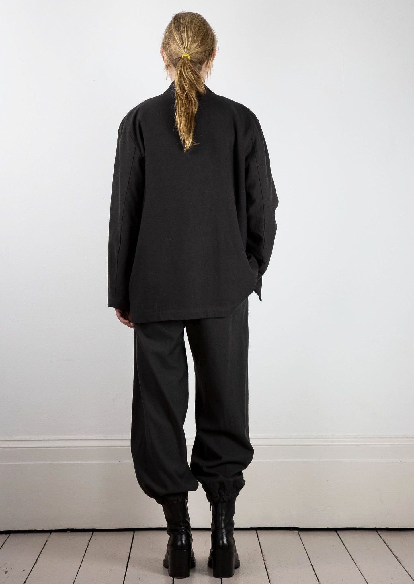 YOYOGI Jacket | Off Black Wool