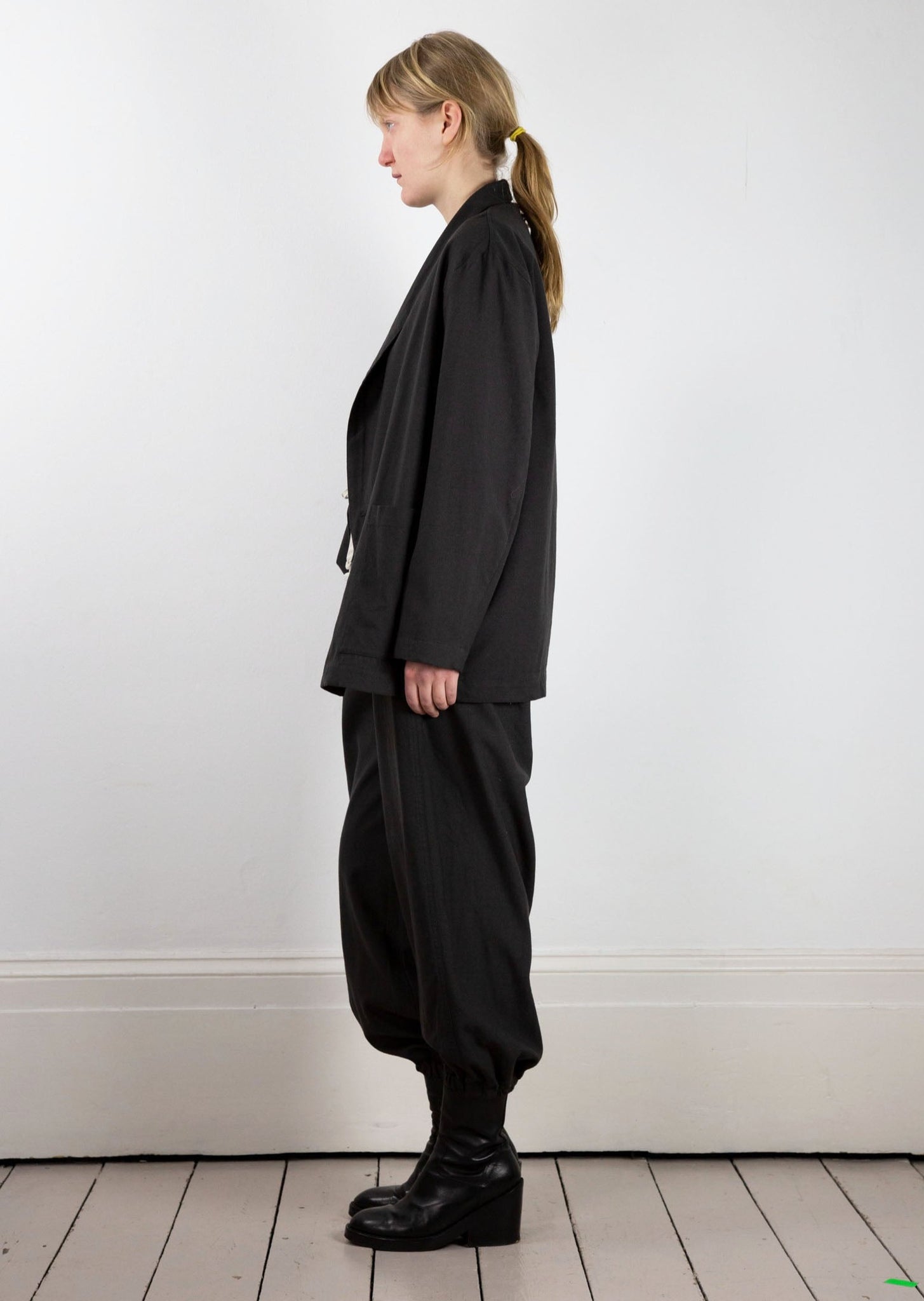 YOYOGI Jacket | Off Black Wool