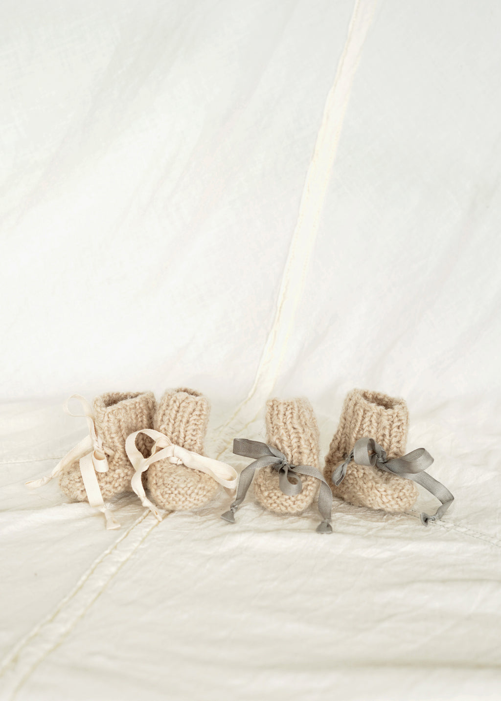 Baby Booties hand knitted  | 0-4 months