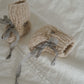 Baby Booties hand knitted  | 0-4 months