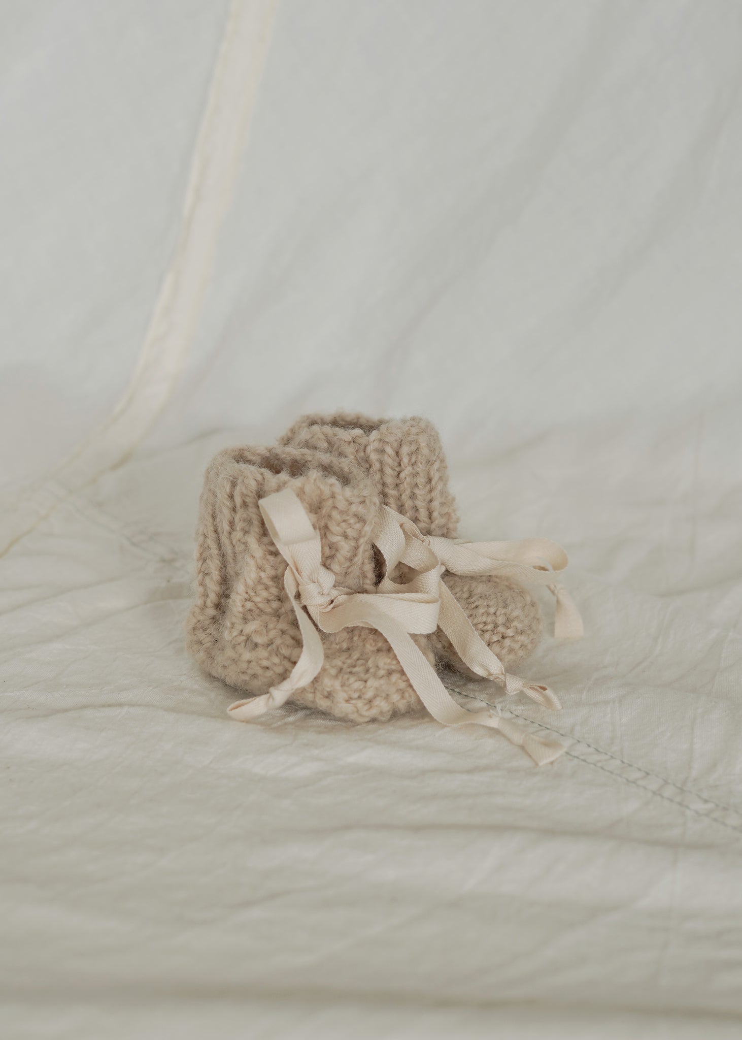 Baby Booties hand knitted  | 0-4 months