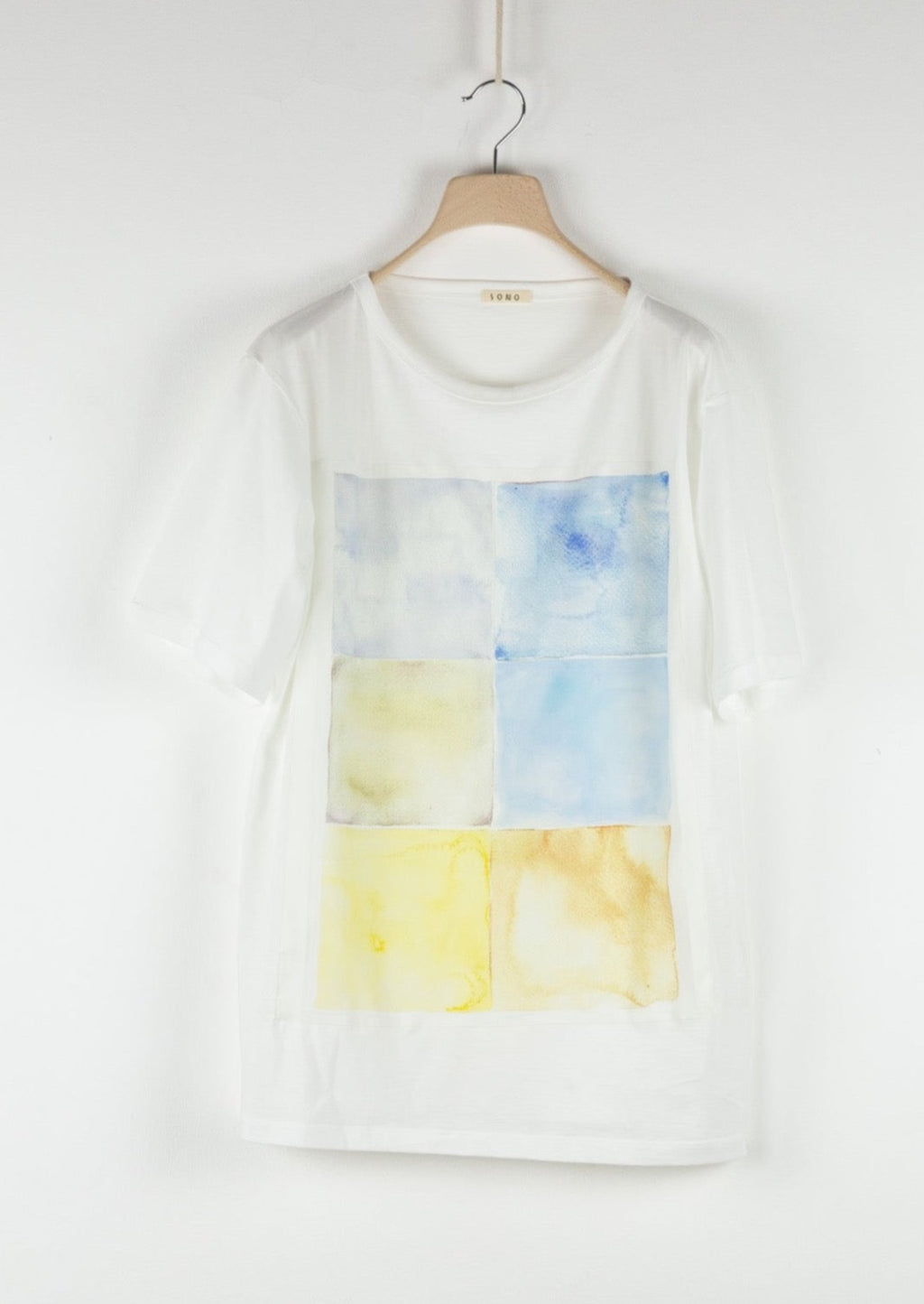 TARO T-shirt | COLOUR BLOCK PRINT | last one