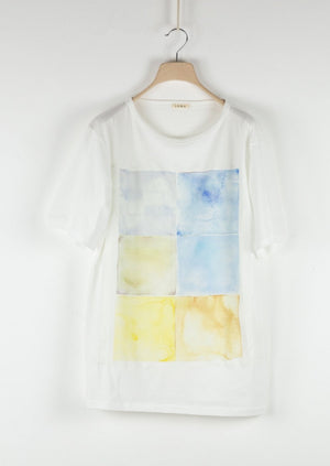 TARO T-shirt | COLOUR BLOCK PRINT | last one
