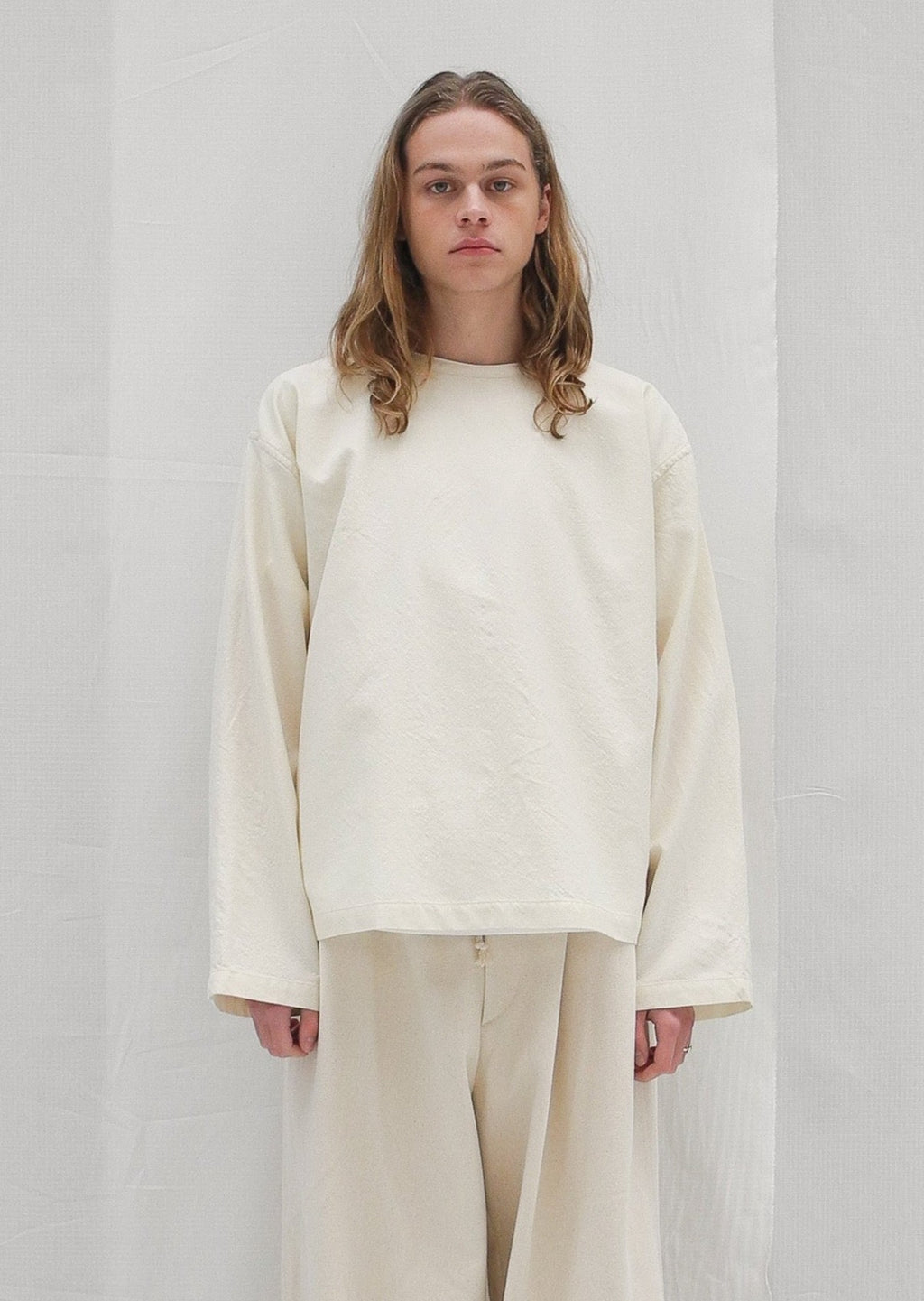 LUI Long Sleeved Top | Natural Wool