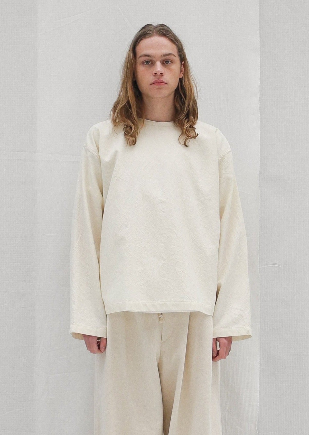 LUI Long Sleeved Top | Natural Wool
