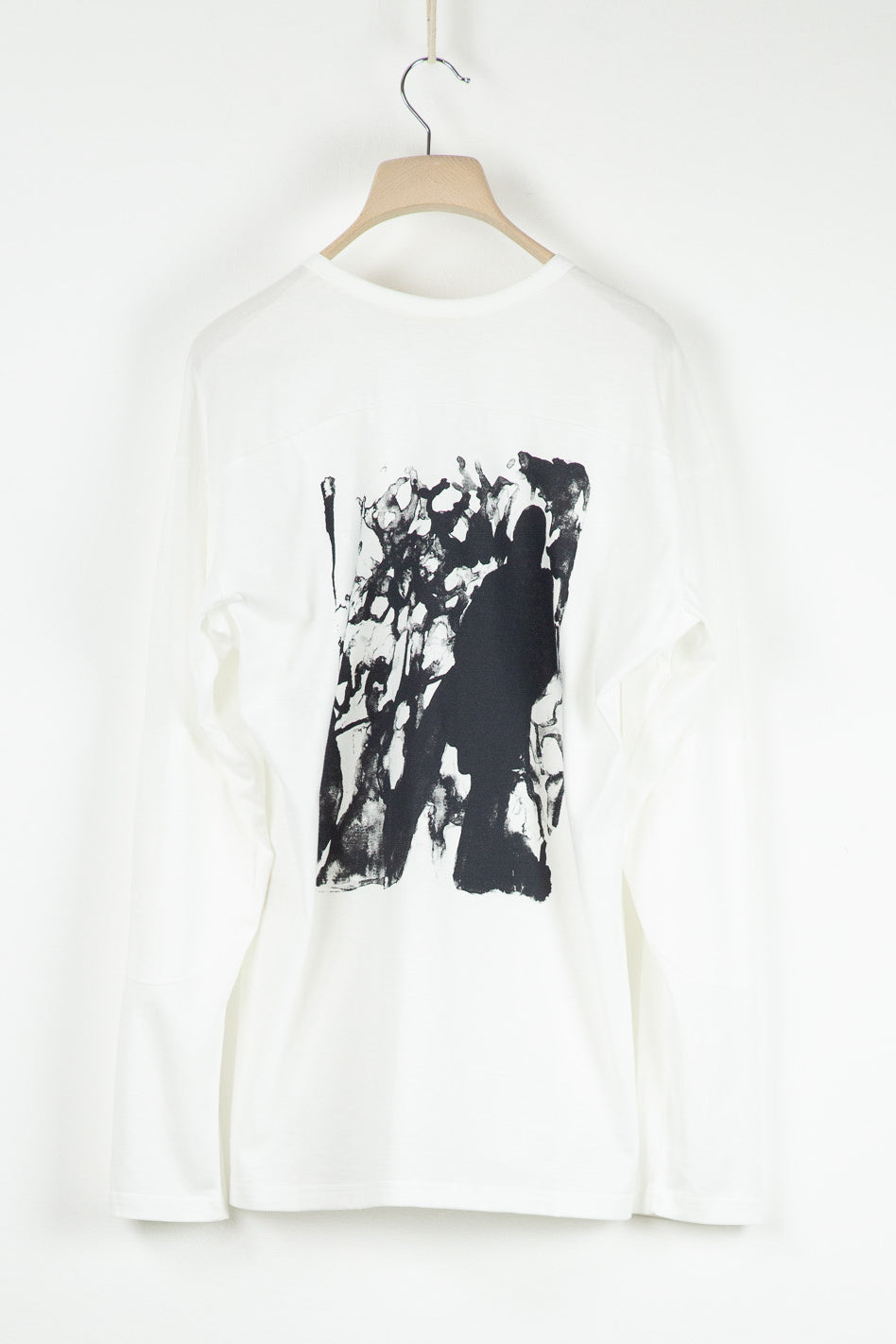 LAURIE Longsleeve | White | Reflection Print