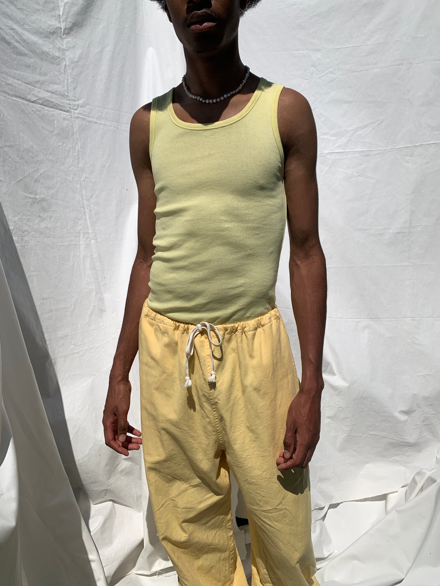 VIVA Vest with Drawstring | Yellow