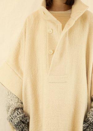KAMINE Cape | Natural Wool | last one