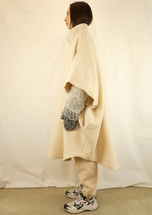 KAMINE Cape | Natural Wool | last one